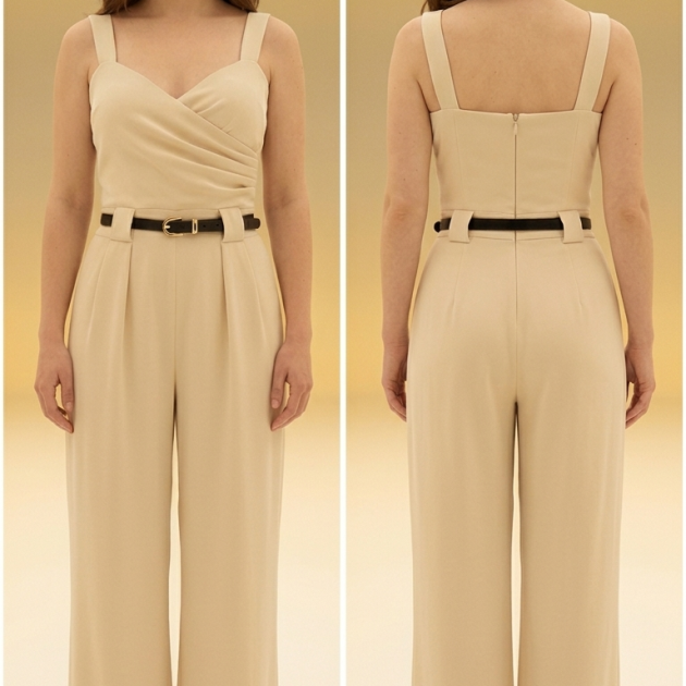 Mono color crema talla XL